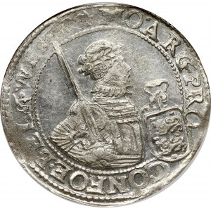 Holandsko West Friesland Rijksdaalder 1657 NGC MS 63 TOP POP