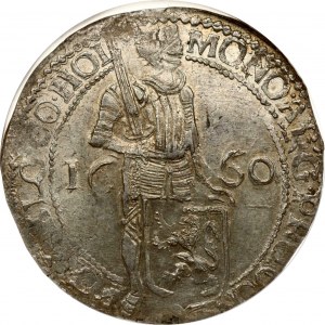 Nizozemsko HOLANDSKO 1 stříbrný dukát 1660 NGC MS 64 TOP POP