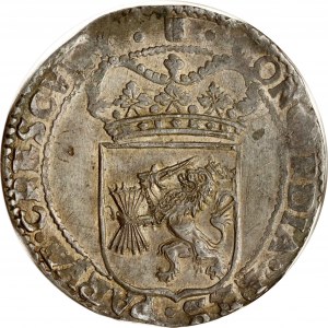 Holandia 1 srebrny dukat 1660 NGC MS 64 TOP POP