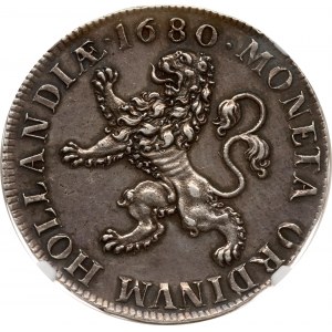 Holandsko Holandsko 3 zlaté 1680 (RR) NGC MS 61