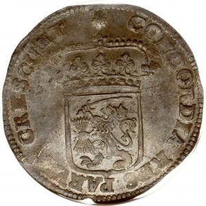 Nizozemsko UTRECHT 1 stříbrný dukát 1694 NGC MS 62