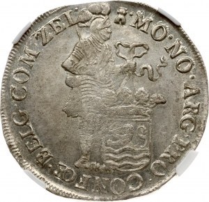 Ducato d'argento dei Paesi Bassi 1697 NGC MS 61 TOP POP