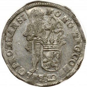 Paesi Bassi OVERIJSSEL 1 ducato d'argento 1699 NGC MS 62 TOP POP