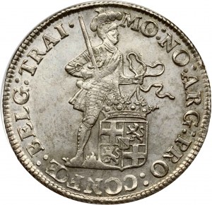 Nizozemsko UTRECHT 1 stříbrný dukát 1772 NGC MS 62 TOP POP