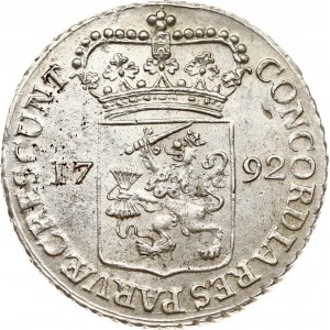 Nizozemsko Západní Frísko Stříbrný dukát 1792