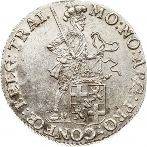 Niderlandzki srebrny dukat Republiki Batawskiej Utrecht 1797 (R3)