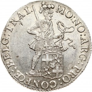 Nizozemsko Batavská republika Utrechtský stříbrný dukát 1798 (R1)
