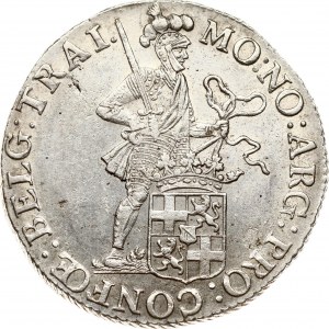 Netherlands Batavian Republic Utrecht Silver Ducat 1798 (R1)