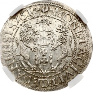 Pologne Ort 1614 Gdansk NGC UNC DÉTAILS