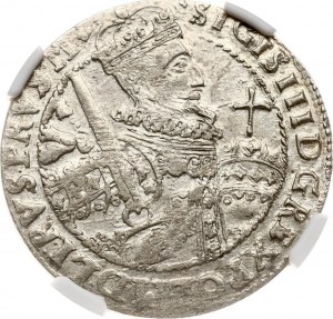 Pologne Ort 1622 Bydgoszcz NGC MS 62