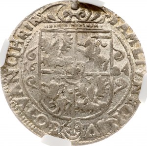 Polonia Ort 1624 Bydgoszcz NGC MS 62