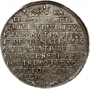 Pologne Pommern-Wolgast 1 Thaler 1625 Décès