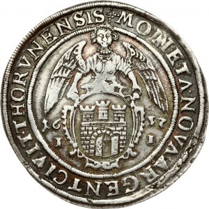 Poľsko 1 Thaler 1637 Torun (R3)