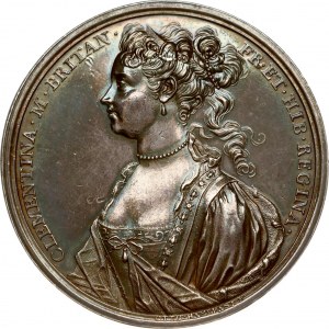 Polonia Medaglia coniata per ricordare la fuga della principessa da Innsbruck a Roma 1719 (R3)