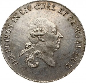 Poland Livonia Courland and Semigallia 1 Thaler 1780 Mitau