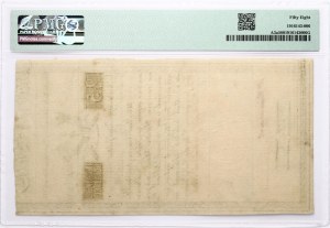 Polsko 25 zlotých 1794 státní pokladniční poukázka PMG 58 Choice About Unc