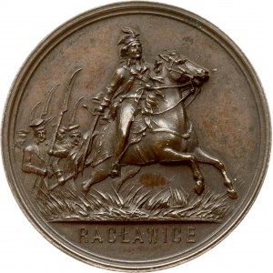Pologne Médaille pour le 100e anniversaire de la bataille de Raclawice 1894