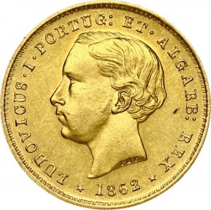 Portugal 5000 Reis 1862
