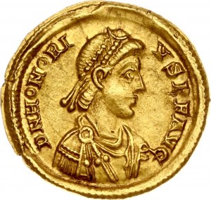 Římská říše AV Solidus (402-406) Milán