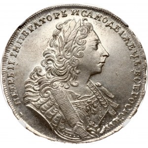 Russie Rouble 1729 NGC MS 62