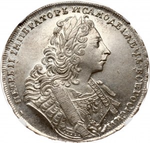 Russia Rouble 1729 NGC MS 62