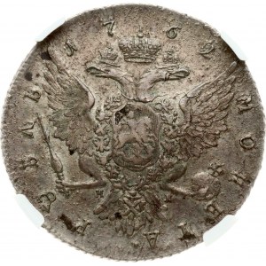 Rublo russo 1762 СПБ-НК (R2) NGC AU 53