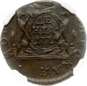 Russland Sibirischer Denga 1771 КМ NGC MS 61 BN