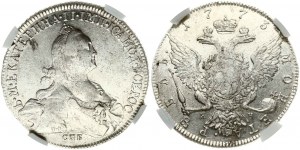 Ruský rubeľ 1773 СПБ-ЯЧ-ТИ NGC AU 50