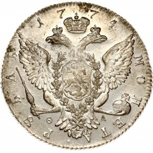 Russland Rubel 1774 СПБ-ФЛ