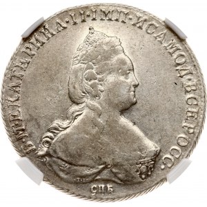 Rusko rubl 1785 СПБ-ЯА (R) NGC AU 50