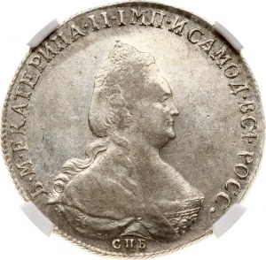 Ruský rubeľ 1795 СПБ-АК NGC AU 55