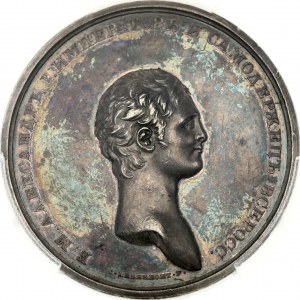 Russie Médaille en argent 1801 Couronnement PCGS SP 61 MAX GRADE