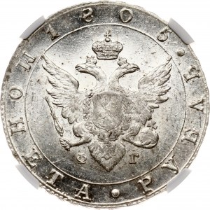 Russia Rouble 1805 СПБ-ФГ NGC MS 62