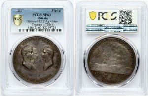 Médaille 1807 Paix de Tilsit (R2) PCGS SP 63 MAX GRADE