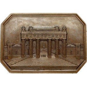 Plaquette 1838 Triumphal Arch in St. Petersburg (RR)