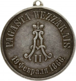 Kurlandský odznak volostního mistra 1866