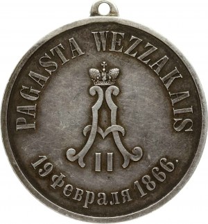 Courlandský odznak volostného majstra 1866