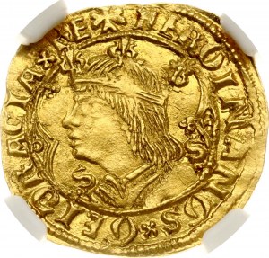 Valencia Ducat ND (1504-1516) NGC MS 62 TOP POP RARE