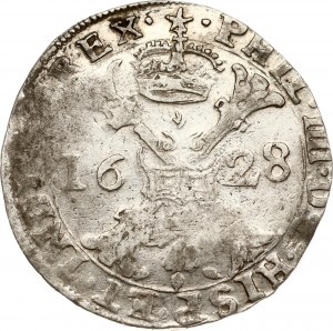 Spanisch Niederlande Brabant Patagon 1628 Maastricht (R1)