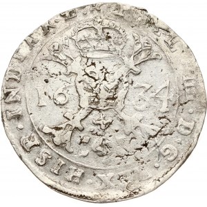 Spanish Netherlands Burgundy Patagon 1634 (R2)