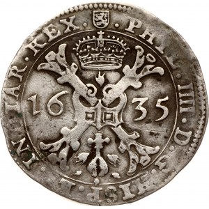 Spagna Paesi Bassi Lussemburgo Patagon 1635 (R2)