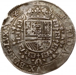 Espagne Pays-Bas Luxembourg Patagon 1635 (R2)