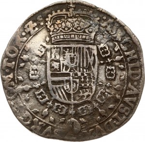 Španielske Holandsko Tournai 1/2 Patagon 1648 (R3)