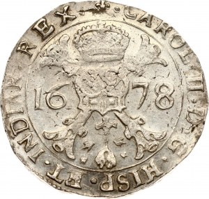 Spanish Netherlands Flanders Patagon 1678 (R1)
