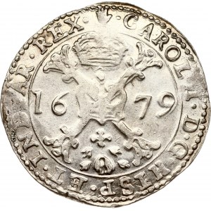 Paesi Bassi spagnoli Brabante Patagon 1679 Anversa (R1)