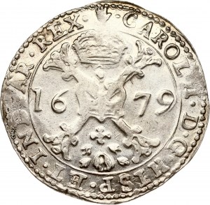 Spanische Niederlande Brabant Patagon 1679 Antwerpen (R1)