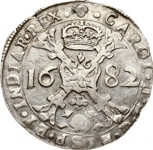 Pays-Bas espagnols Brabant Patagon 1682 Bruxelles (R1)