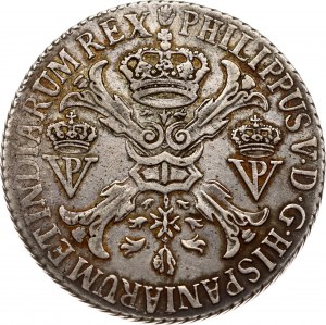 Spanish Netherlands Brabant Patagon 1704 Antwerp (R1)