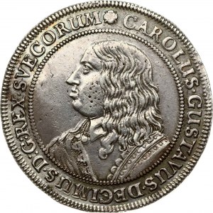 Sweden 1 Riksdaler 1654 Stockholm