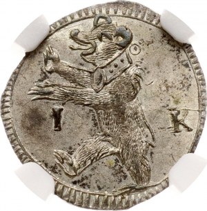 Svizzera San Gallo Kreuzer ND (1714-1717) G NGC MS 65 TOP POP